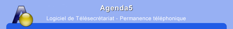 Agenda5 Logiciel Permanence tlphonique, agenda partag